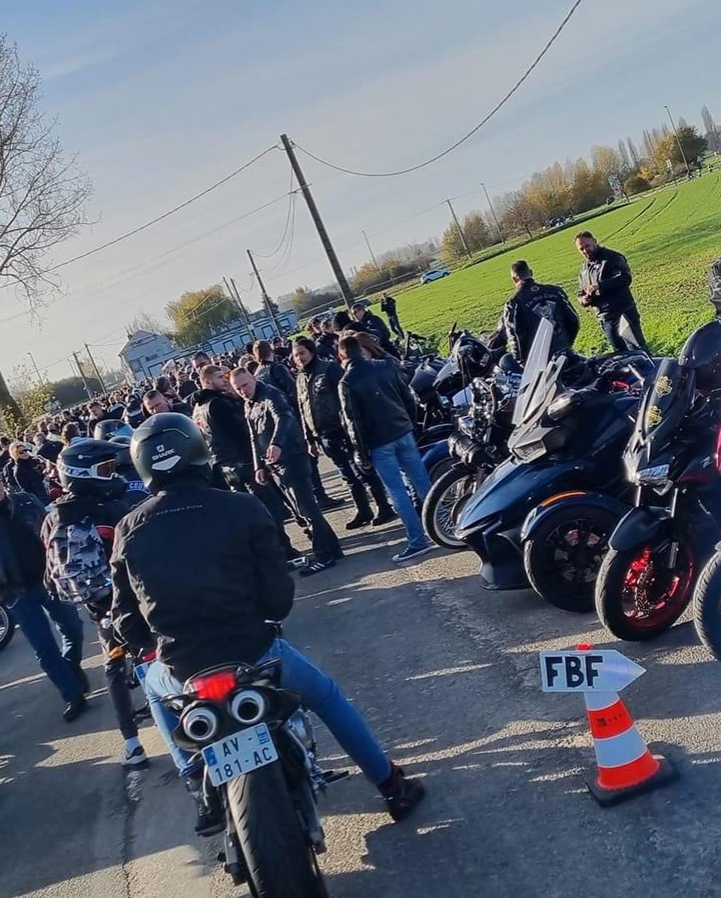 Manifestation à Lille contre le CT&nbsp;moto