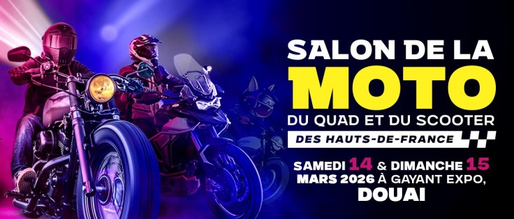 Salon de la moto ce week-end à Gayant Expo – Douai